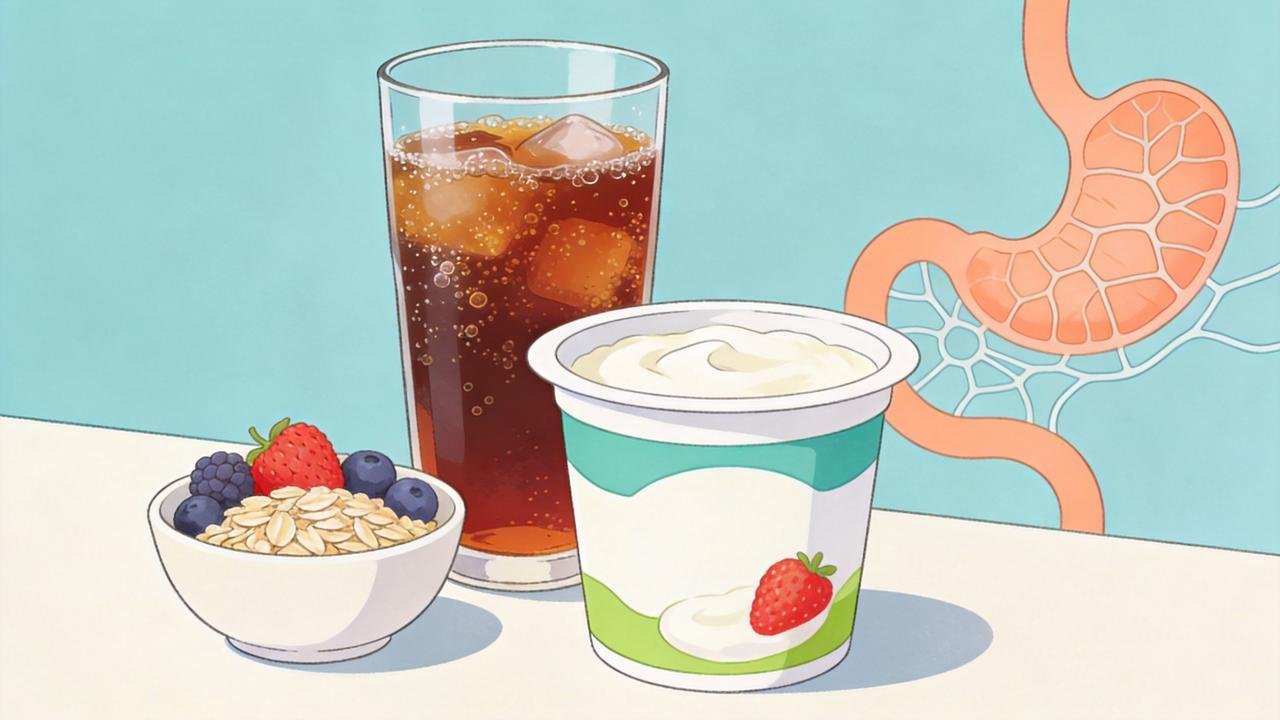 Bebidas e lanches açucarados escondem excessos que sobrecarregam metabolismo e microbiota.