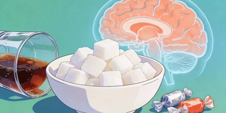 O que o excesso de açúcar branco refinado faz no hipocampo do cérebro e no sistema imunológico