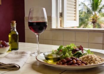 O que o vinho tinto faz realmente no intestino e na saúde cardiovascular