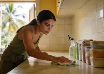 O que significa ter a necessidade repentina de limpar e organizar a casa inteira quando se está sob forte estresse