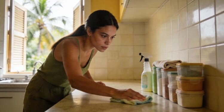 O que significa ter a necessidade repentina de limpar e organizar a casa inteira quando se está sob forte estresse