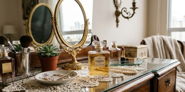 O lendário Chanel No. 5 revolucionou o mercado ao utilizar aldeídos para elevar o aroma das flores