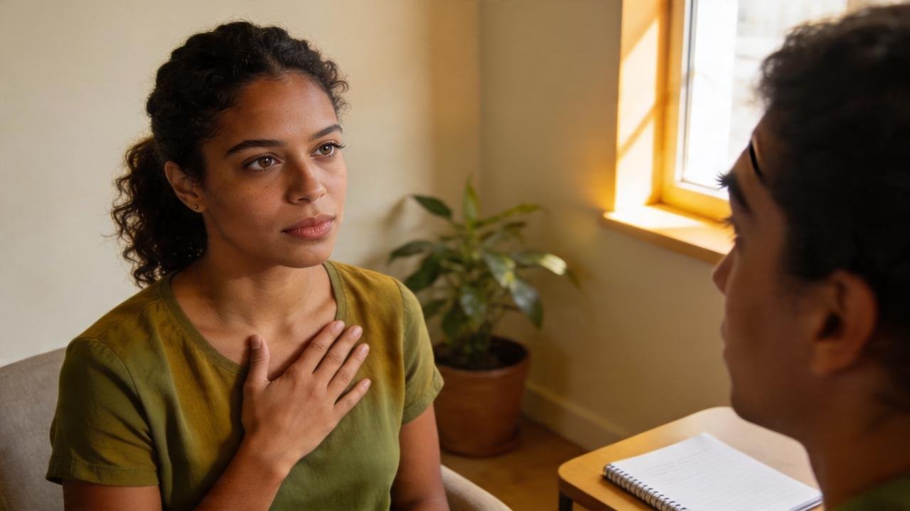 Exposição gradual ajuda a reduzir a esquiva do contato visual.