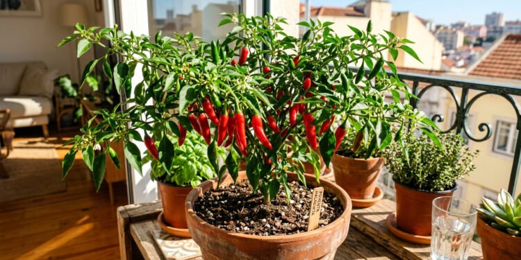 O truque simples que faz a pimenta produzir mais em casa