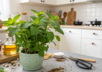 Poucos sabem dessa planta aromática que afasta baratas da cozinha em apartamentos pequenos