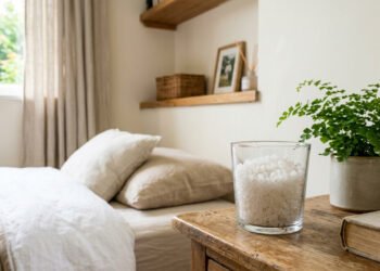 Por que muitas pessoas estão colocando sal grosso em copos nos cantos da casa