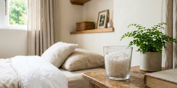 Por que muitas pessoas estão colocando sal grosso em copos nos cantos da casa