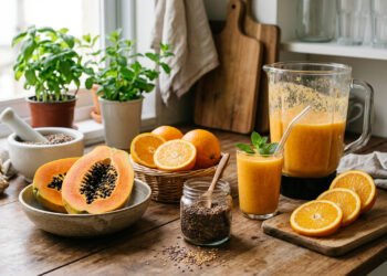 O suco natural alivia rapidamente o inchaço abdominal