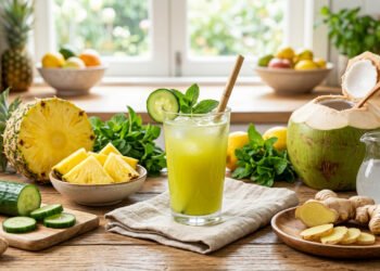 O suco natural para reduzir o inchaço nas pernas e aliviar a retenção de líquidos