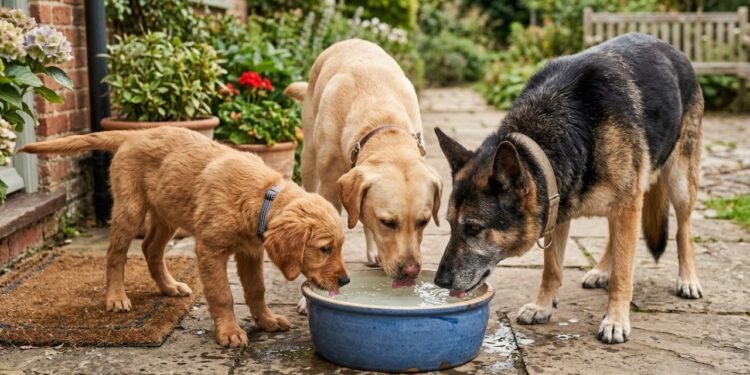 Quantas vezes por dia seu cachorro deve beber água? Guia básico para filhotes, adultos e idosos
