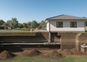 Por que arquitetos estão enterrando tubos de plástico a 2 metros de profundidade no quintal para gelar a casa sem energia