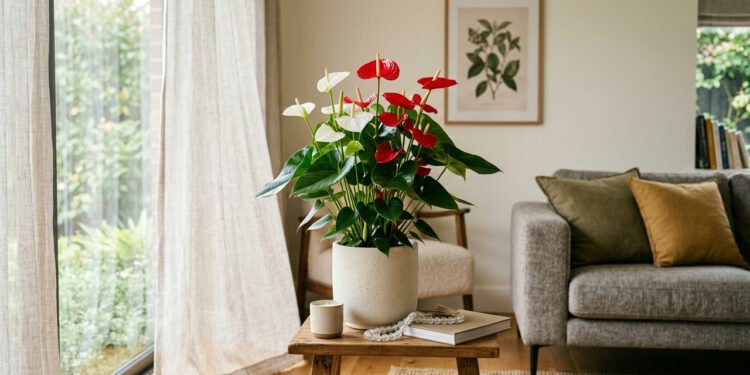 Como fazer o antúrio voltar a florir mesmo ficando só com folhas usando 2 ajustes simples