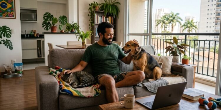 Adultos que vivem sozinhos com pets costumam enfrentar estas 5 dúvidas mais do que imaginam