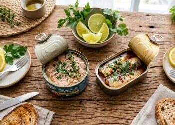 Atum em lata ou sardinha enlatada: qual é melhor para emagrecimento e saúde do coração?