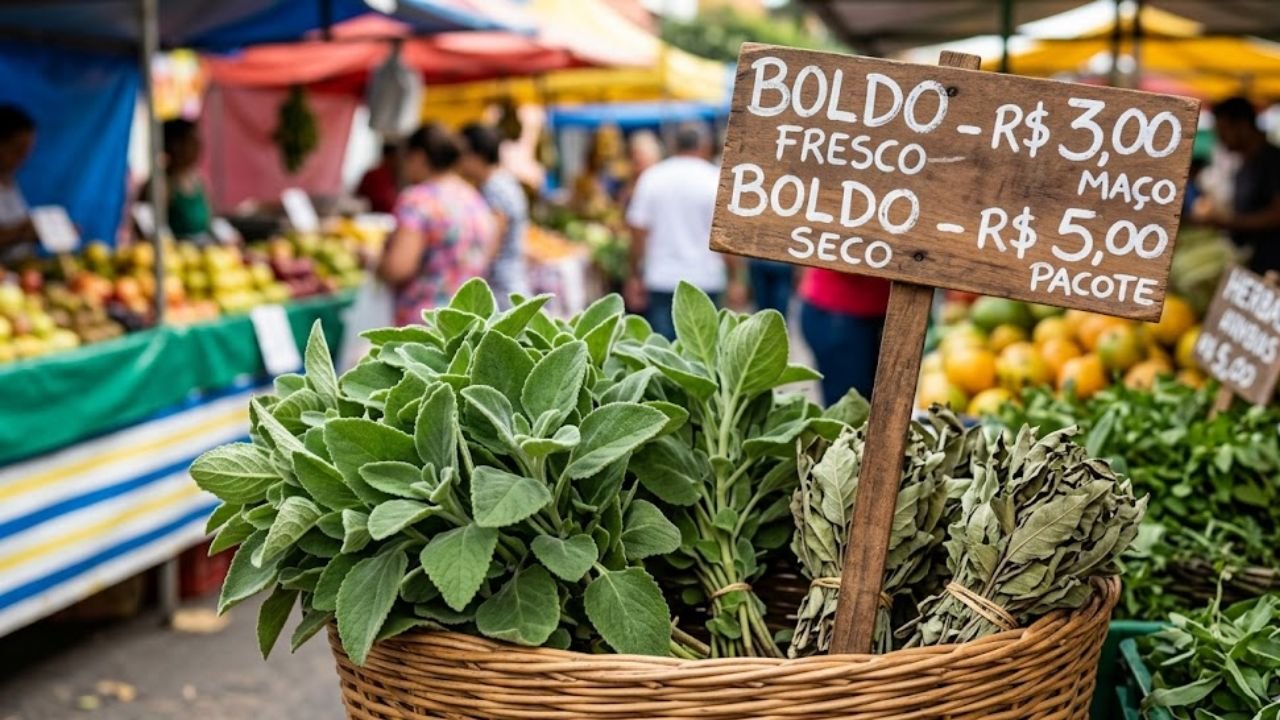 Benefícios da folha de boldo