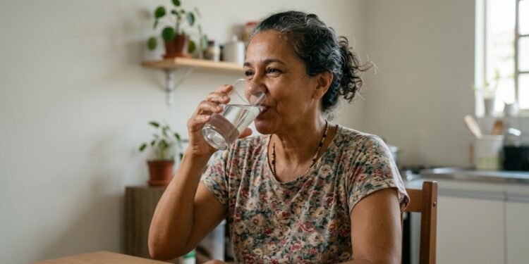 Quantas vezes por dia beber água para rins e bexiga funcionarem bem