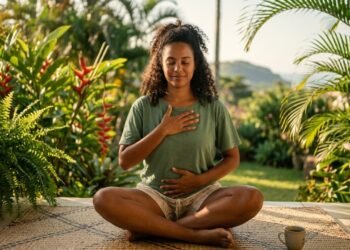 Respiração diafragmática, meditação mindfulness e imersão em água fria se juntam para formar um ambiente mais resiliente no cérebro o que muda no foco mental e na regulação emocional