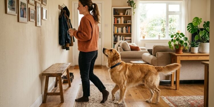 O que significa quando o cachorro te segue pela casa o tempo inteiro sem desgrudar