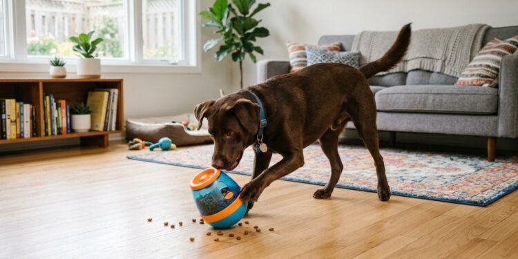 O jeito mais inteligente, calmo e saudável de cansar seu cachorro dentro de casa sem depender só do passeio