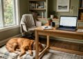 Estes cães adoram descansar e combinam perfeitamente com a rotina de home office