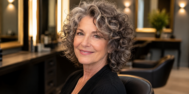 Os cortes cacheados mais elegantes para mulheres acima dos 50 que querem rejuvenescer o visual