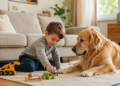 As raças de cachorro mais calmas e inteligentes para quem busca segurança com crianças no lar