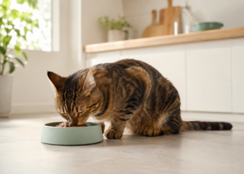 A frequência ideal da ração úmida na dieta dos gatos, segundo especialistas