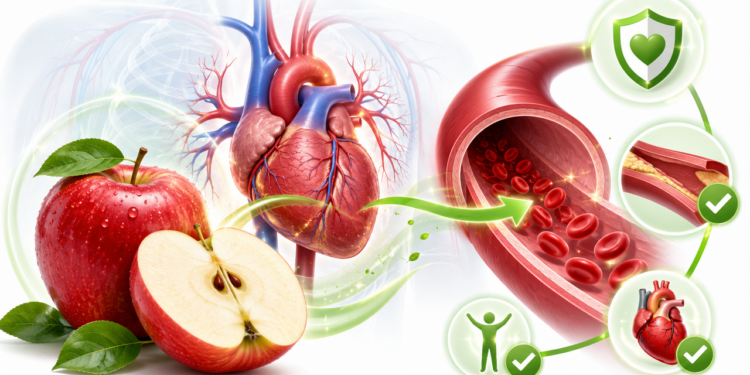 O que o consumo diário de uma maçã faz ao colesterol e à saúde cardiovascular