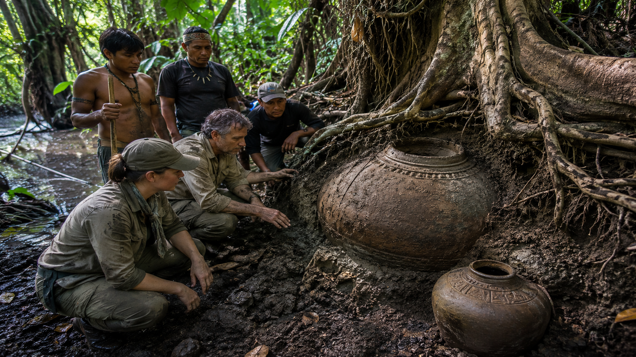 Uma árvore caiu no Amazonas e revelou algo inacreditável