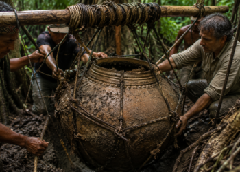 Uma árvore caiu no Amazonas e revelou algo inacreditável