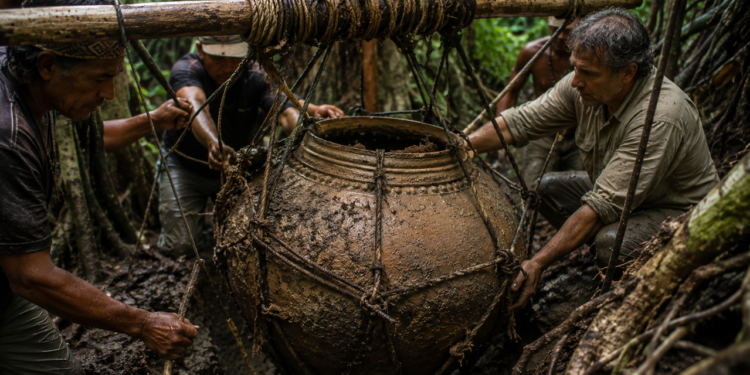 Uma árvore caiu no Amazonas e revelou algo inacreditável