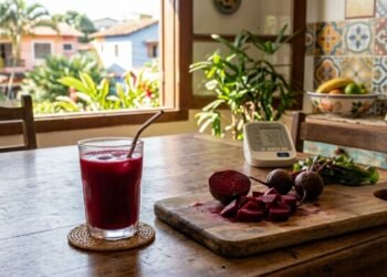 Suco de beterraba pode ajudar a baixar a pressão arterial