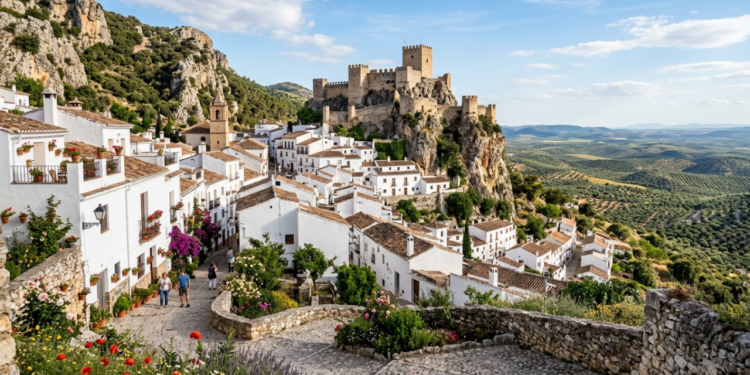 Com 600 moradores, 3.300 metros de caverna, artes de 6 mil anos, 35.000 anos de vestígios e 7.245 anos de DNA confirmado essa vila ainda guarda um castelo medieval