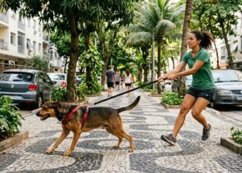 Cachorro puxando a guia no passeio: entenda as causas e como ter uma caminhada tranquila