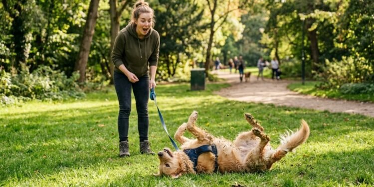 O motivo curioso que faz muitos cães rolarem em coisas fedidas durante o passeio