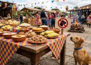 A guloseima de festa junina que pode parecer carinho mas vira problema para cães e gatos