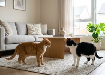 O motivo pelo qual alguns gatos começam a brigar dentro de casa mesmo sem se machucar