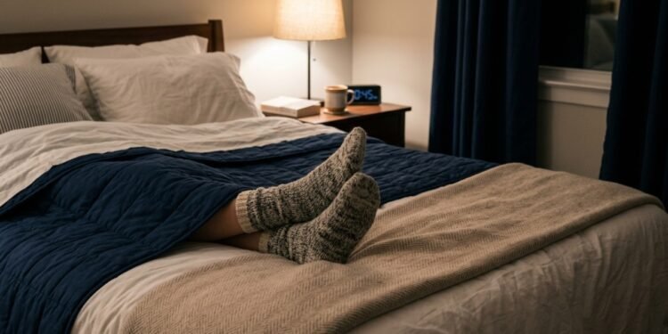 Especialistas apontam que dormir com os pés aquecidos antecipa a chegada do sono profundo em quase 20