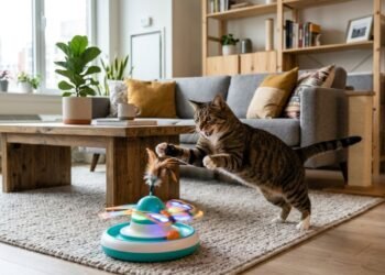 5 produtos para o seu gato gastar energia e ficar menos entediado em casa