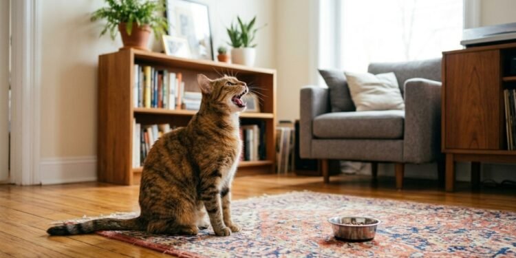 Miado alto de gato: o que esse som pode estar tentando avisar