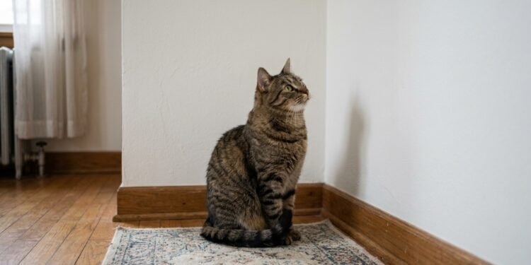 Por que o gato encara a parede, o nada ou um canto da casa por tanto tempo