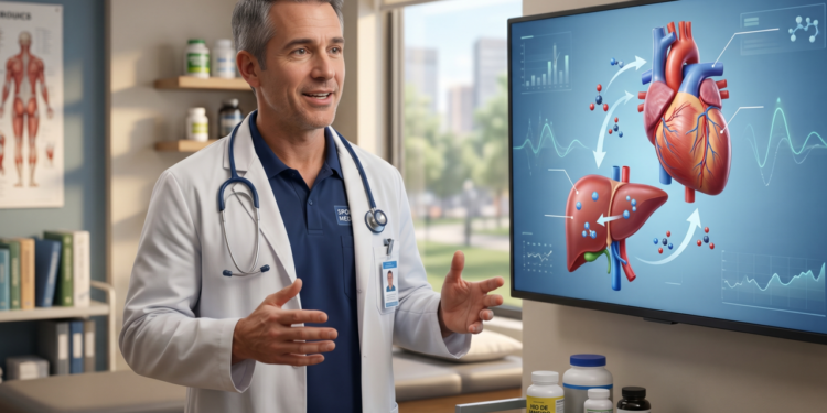 Médico do esporte explica o efeito da creatina no fígado e na saúde cardiovascular