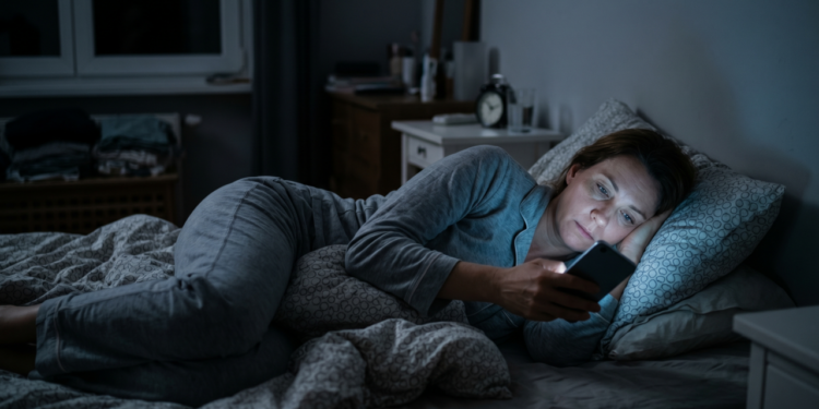 Uma carta para a mulher que apaga as luzes cedo, deita com o celular no rosto e chama isso de descanso — você não está relaxando de verdade, está tentando anestesiar um dia que exigiu tanto de você que o silêncio sozinho já não basta