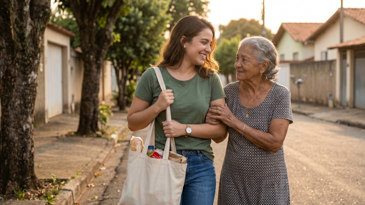 Frase do dia de Madre Teresa: "Nem todos nós podemos fazer grandes coisas, mas podemos fazer pequenas coisas com muito amor." 