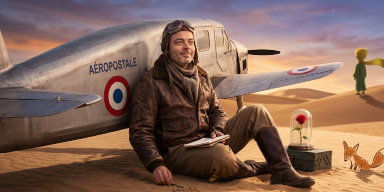 Citação do dia do escritor francês Antoine de Saint-Exupéry: “Tu te tornas eternamente responsável por aquilo que cativas”