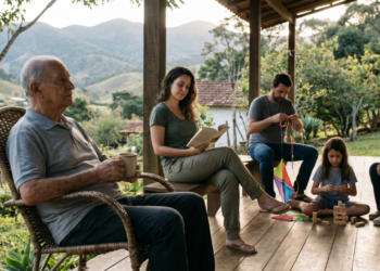 A psicologia diz que as famílias que lidam melhor com as férias nem sempre são as que têm menos conflitos. Muitos pararam silenciosamente de esperar que a reunião repare o que a vida diária nunca fez