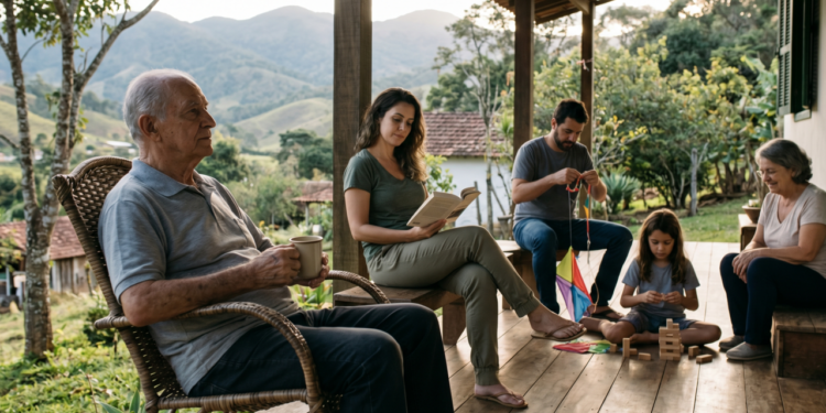 A psicologia diz que as famílias que lidam melhor com as férias nem sempre são as que têm menos conflitos. Muitos pararam silenciosamente de esperar que a reunião repare o que a vida diária nunca fez
