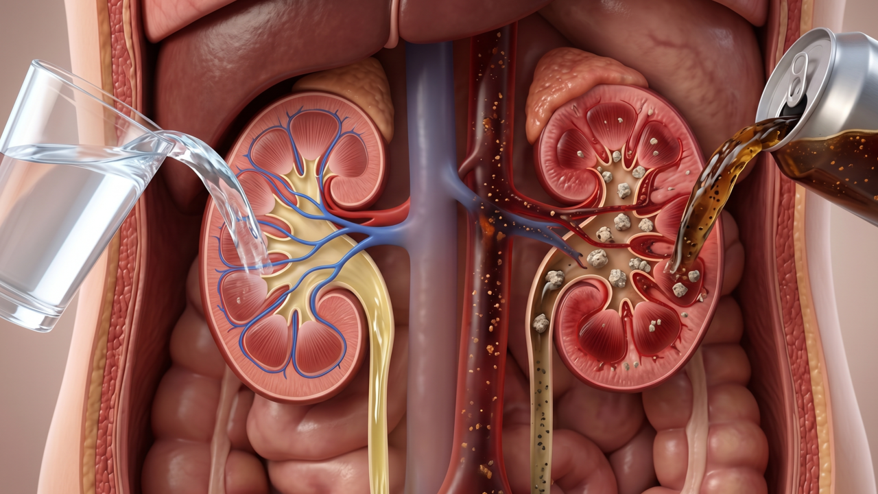 O que acontece com o metabolismo e o fígado de quem troca água por energético ao longo da semana