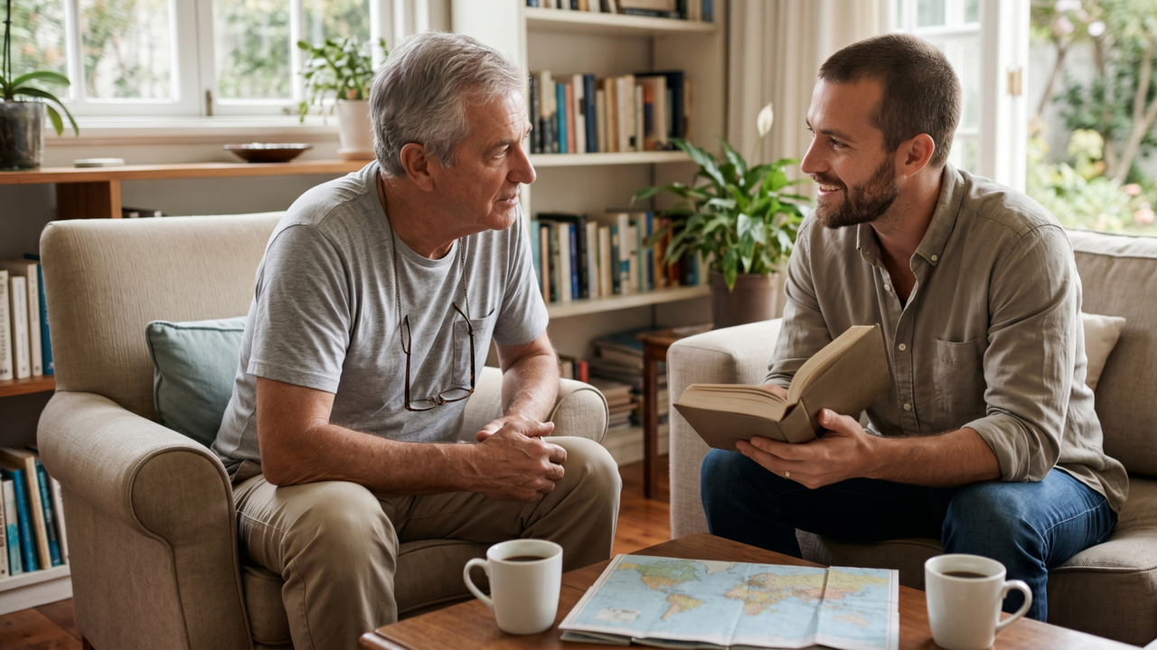 A psicologia afirma que os pais que recebem ligações semanais dos filhos adultos muitas vezes não são os que exigiram contato, mas sim os que transformaram a conversa em um alívio, e não em um boletim.