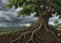 Provérbio indígena do dia: “A raiz que conhece a terra não teme a chegada da tempestade”